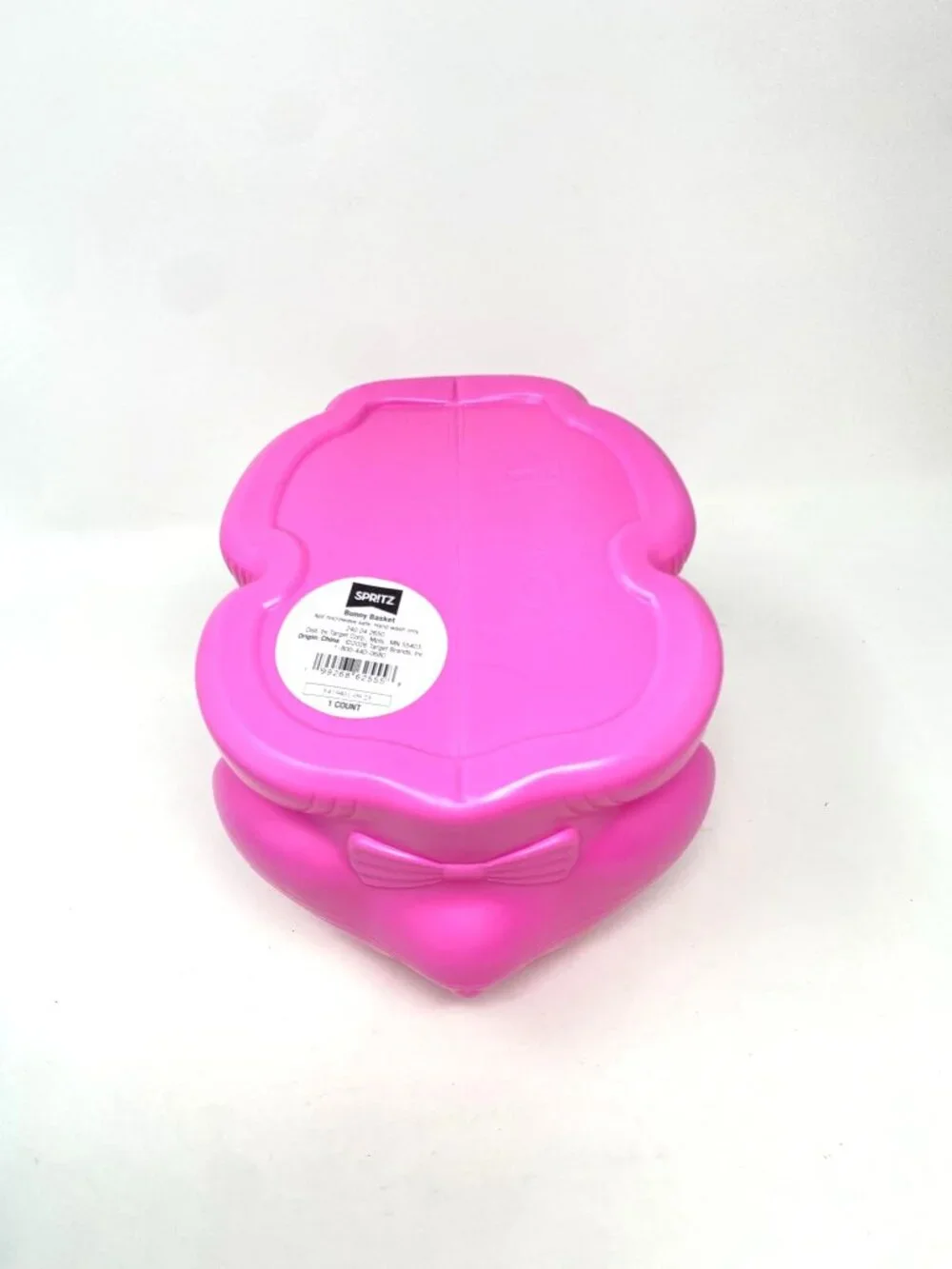 Target 2026 Vintage Inspired Easter Bunny Blow Mold Basket Pink Spritz
